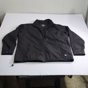 American Outback Men's Black Heated Jacket